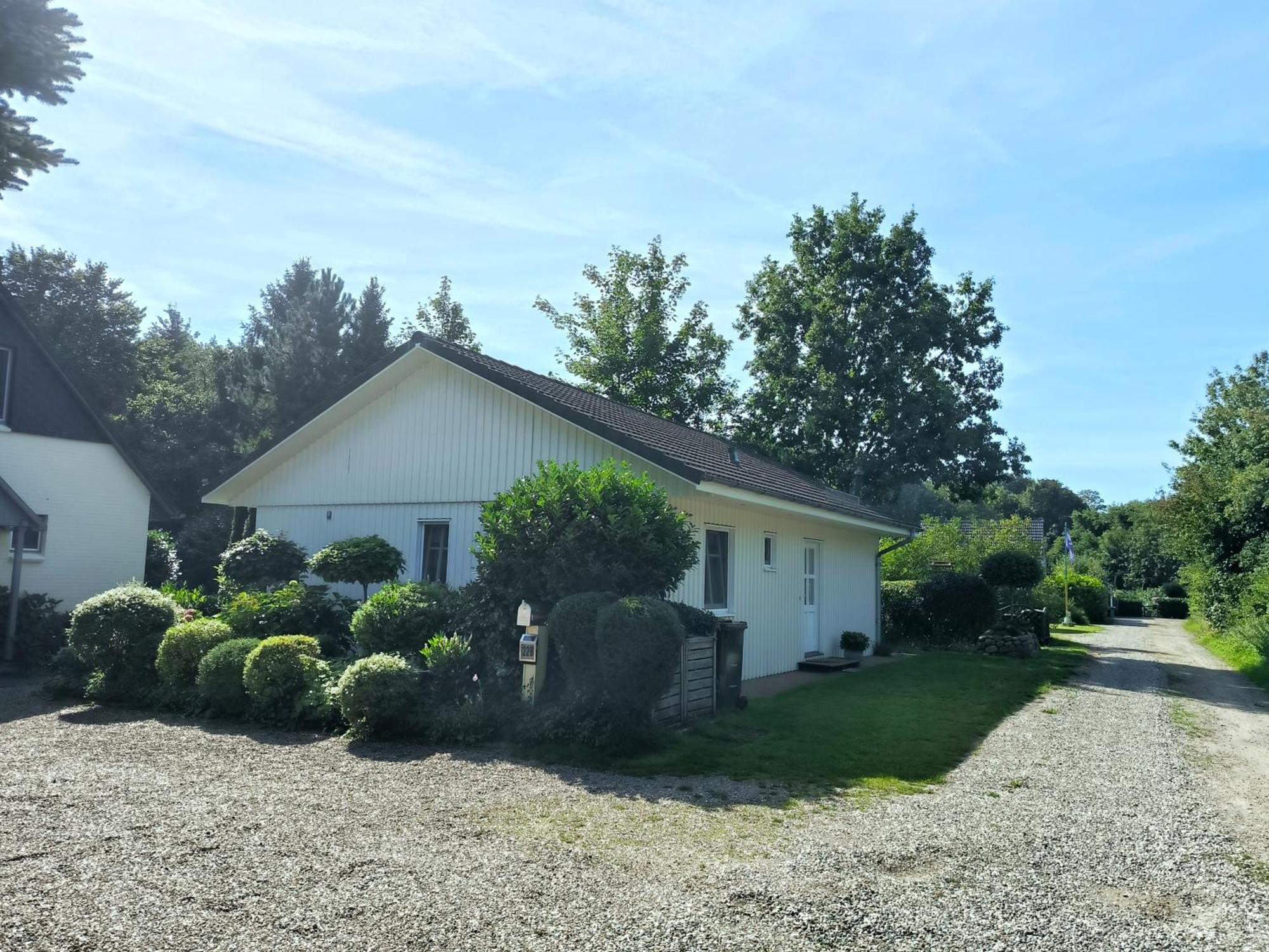Ferienhaus Inger - Stilvolles Und Modernes Ferienhaus Mit Terrasse Und Gartennutzung Tarp Eksteriør billede