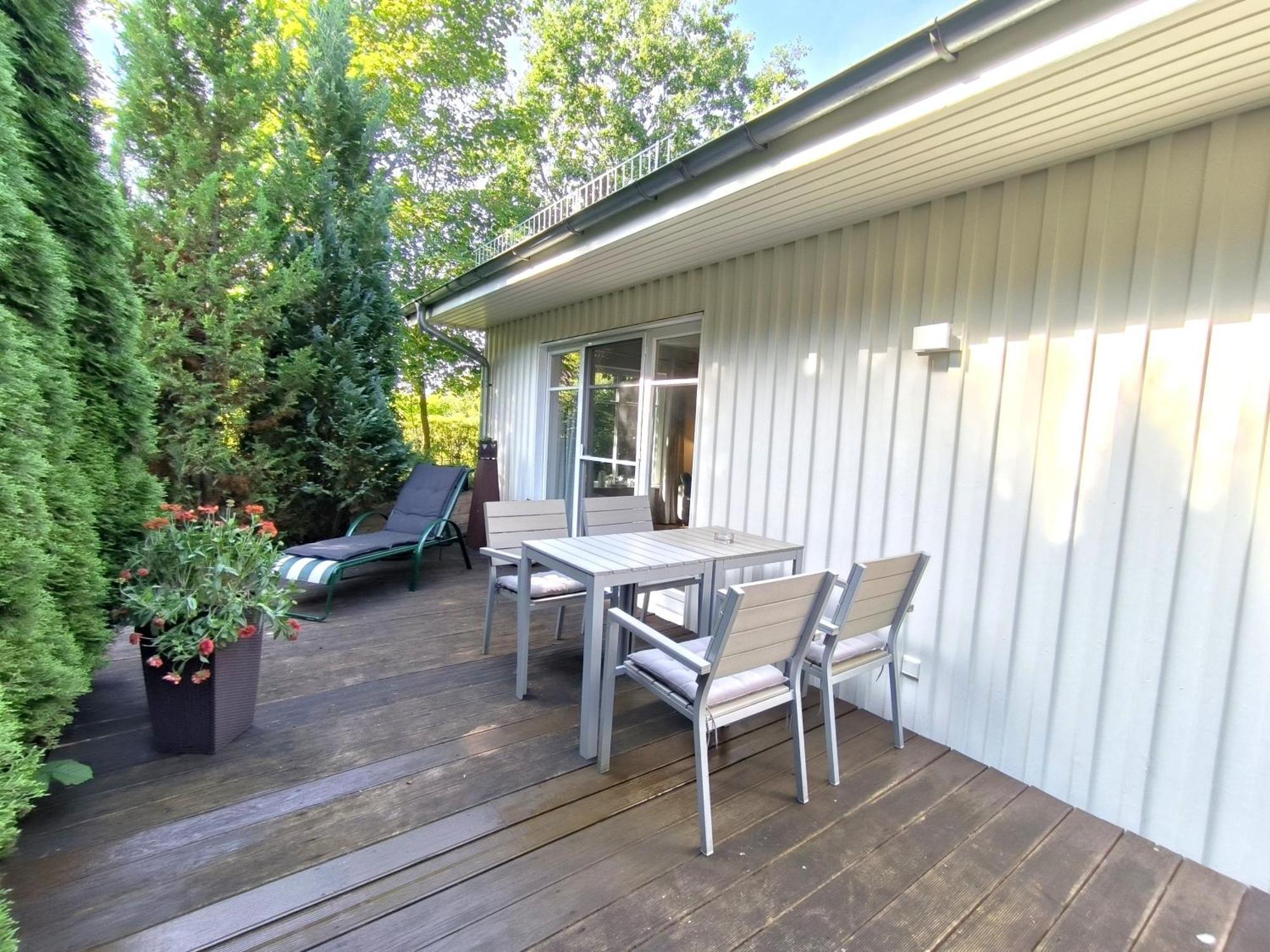 Ferienhaus Inger - Stilvolles Und Modernes Ferienhaus Mit Terrasse Und Gartennutzung Tarp Eksteriør billede